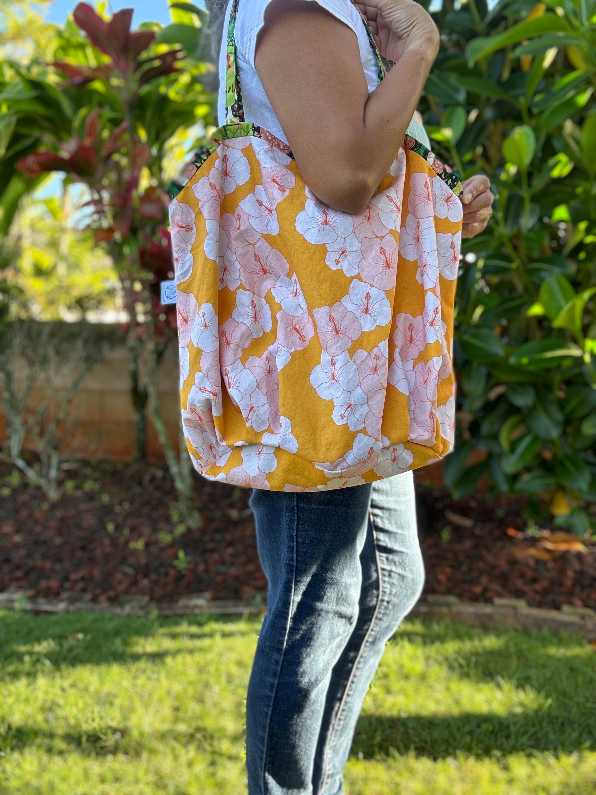 Marigold Hibiscus 'Ohi Tote Bag