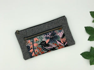 Birds and Blossom Wallet with card slots
