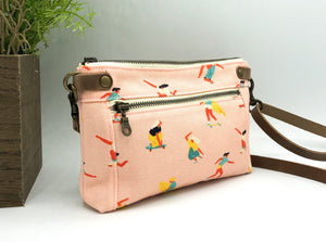 Skater Mocha Crossbody Bag